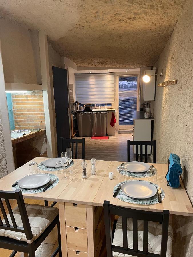 Troglodyte Du Petit Coteau Apartment Vouvray Exterior foto